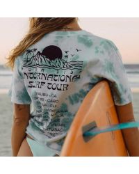 Pura Vida maglietta corta International Surf Tour
