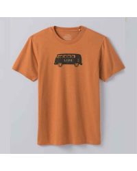 T-shirt prAna travel Journeyman in cotone biologico