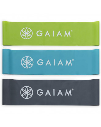 Set di fasce elastiche per il rafforzamento muscolare Restore Mini Gaiam