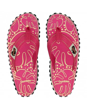 Infradito Gumbies Pink Tropical