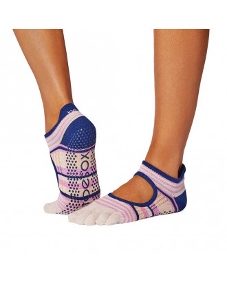 Calzini antiscivolo Toesox Bellarina FT con dita