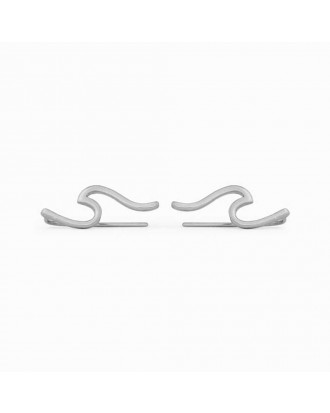 Orecchini d'argento Wave Ear Pura Vida