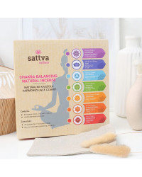 Chakra set di bastoncini di incenso (49 bastoncini + base)