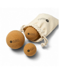 Palline da massaggio in sughero Yoga Design Lab