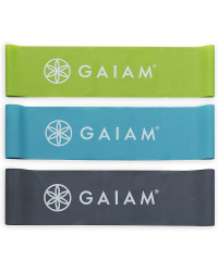 Set di fasce elastiche per il rafforzamento muscolare Restore Mini Gaiam