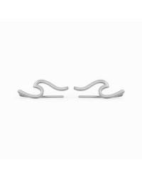 Orecchini d'argento Wave Ear Pura Vida