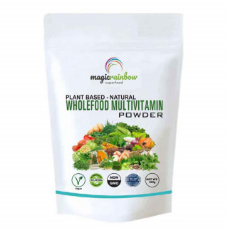 Polvere multivitaminico Una miscela di verdure ed erbe biologiche