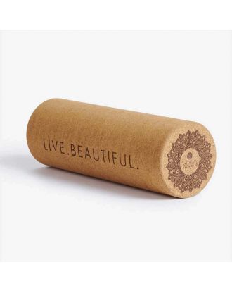 Rullo massaggiante Cork Roller di Yoga Design Lab