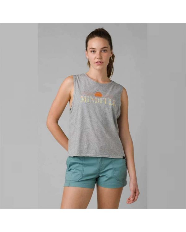 T shirt senza maniche da donna Prana Organic Graphic