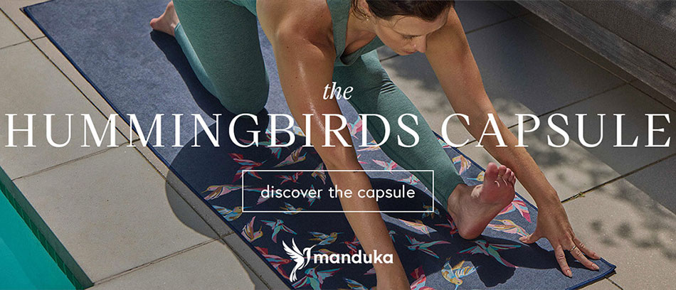 Hummingbird Manduka joga limited edition