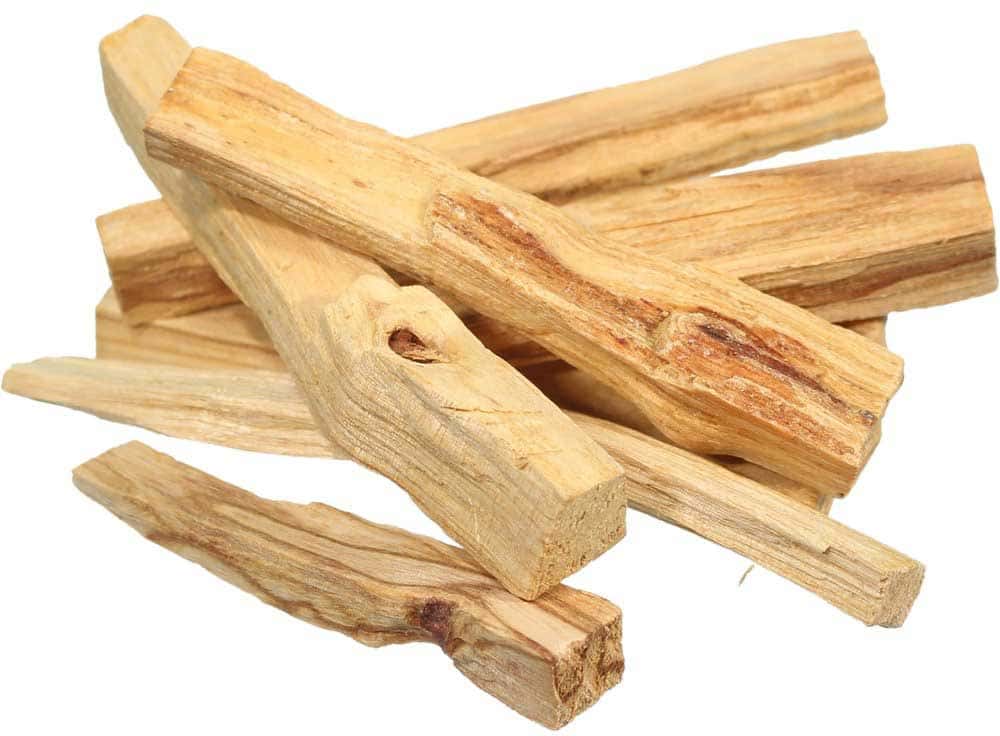 Che aspetto hanno i bastoncini di Palo Santo: sacri legno 