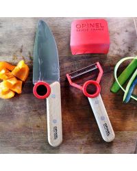 Set Le Petit Chef Opinel: coltello, pelapatate e salvadita