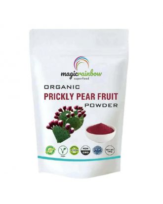 Superfood in polvere di frutta a pera di puntura biologica