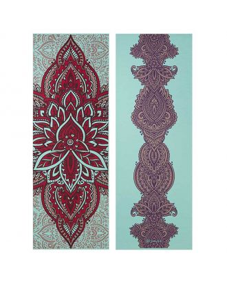 Tappetino yoga reversibile Premium stampato Gaiam 6 mm (173 cm)