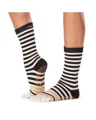 Visoke nedrseče nogavice na prste Crew Grip Full Toe Toesox -ADJ-287