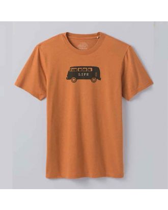 T-shirt prAna travel Journeyman in cotone biologico